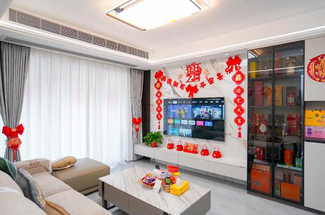 93㎡三居現(xiàn)代風(fēng)，通透明亮的實(shí)用型雅居